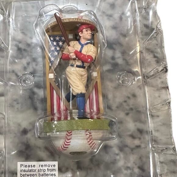 Vintage Heirloom Collection Baseball Ornament in Box Plays Take Me Out Ballgame - Picture 15 of 16